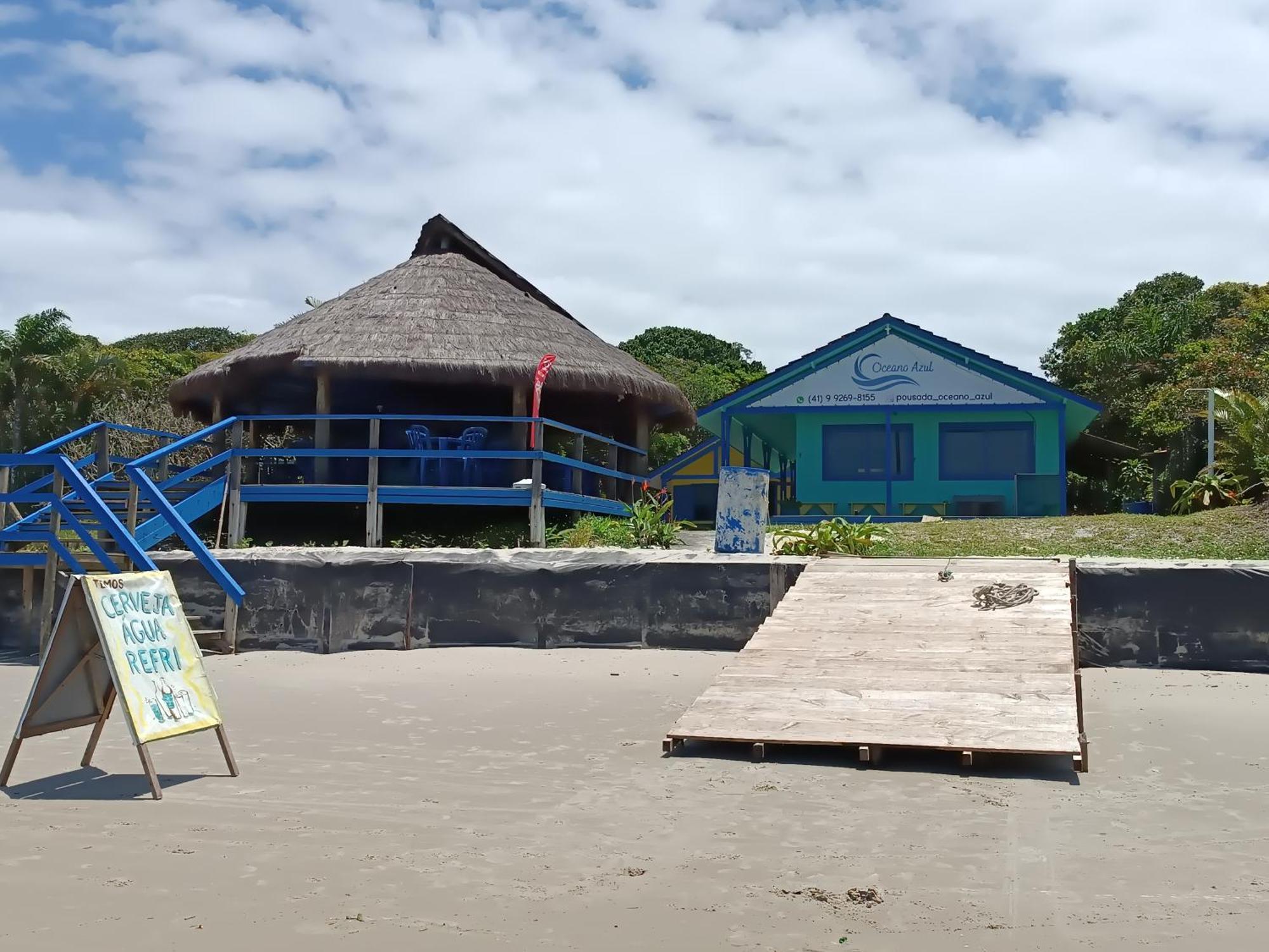 Pousada Oceano Azul, Beira Mar Илья-ду-Мел Экстерьер фото