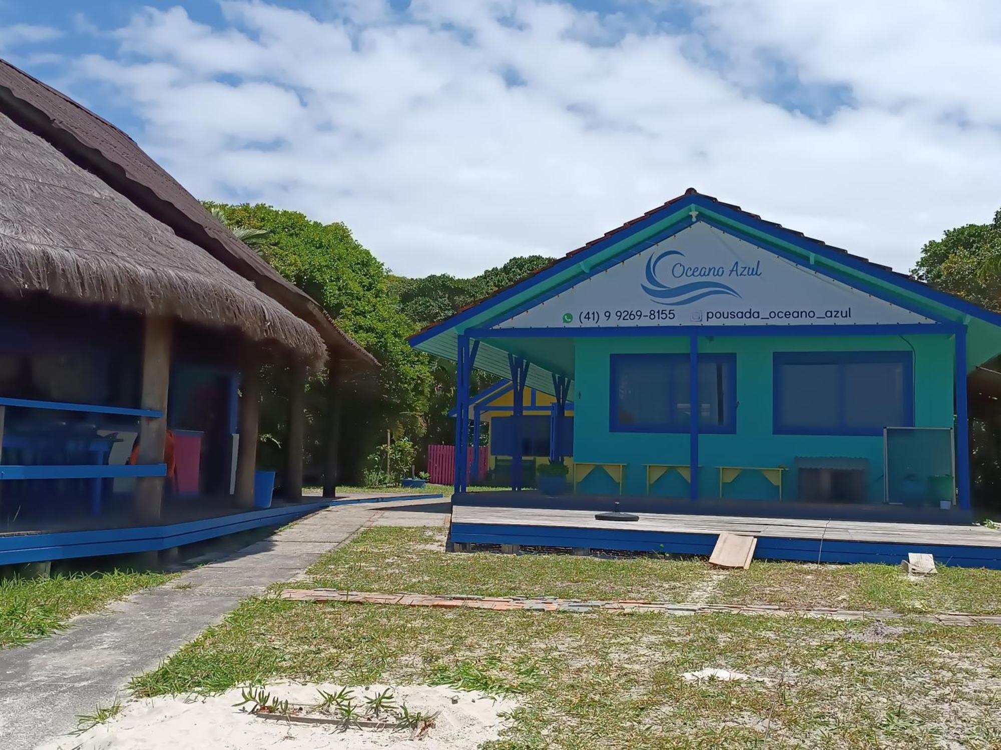 Pousada Oceano Azul, Beira Mar Илья-ду-Мел Экстерьер фото